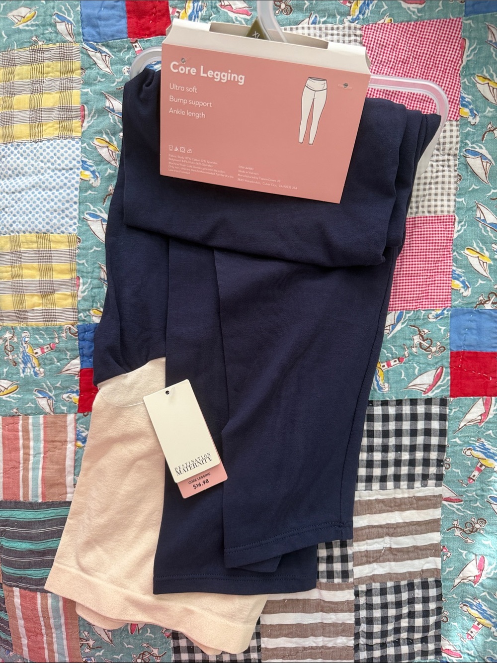Destination Maternity Navy Legging